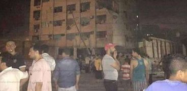 انفجار مبني الأمن الوطني بشبرا الخيمة