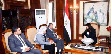 وزيرة الهجرة تستقبل قنصل مصر العام الجديد بفرانكفورت لبحث سبل التعاون المشترك