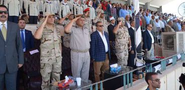 بالصور| محافظة سوهاج تحتفل بالذكرى الـ45 لانتصارات أكتوبر
