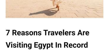 موقع "Travel off Path" المتخصص في السياحة والسفر يبرز أهم المقومات السياحية لمصر