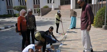 انطلاق فعاليات يوم البيئة بجامعة المنيا