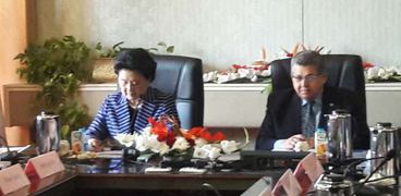 لقاء نائبة رئيس الوزراء الصيني