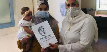 التوعية بأهمية لقاح كورونا في كفر الشيخ