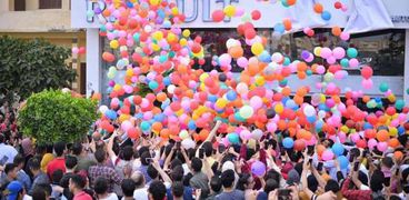 "العاصمة بتفرح " في مهرجان بالونات "بنها لايف " في عيد الاضحي
