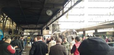 ساعة رصيف نمرة 6 بمحطة مصر تتوقف