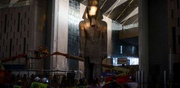 تعامدد الشمس على وجه رمسيس بالمتحف المصري الكبير