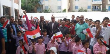 مدارس المنتزه التعليمية بالإسكندرية تحتفل بنصر أكتوبر