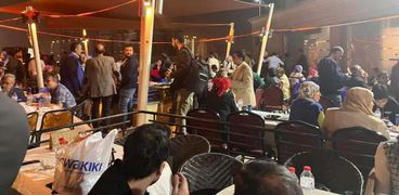 جانب من حفل إفطار نقابة الصحفيين