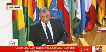 المستشار عادل شريف نائب رئيس المحكمة الدستورية العليا