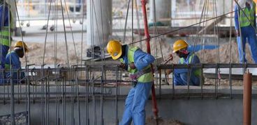 عمال مونديال قطر