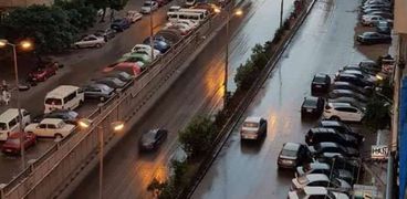 أمطار خفيفة تجتاح شرق الإسكندرية