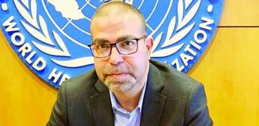 الدكتور أمجد الخولي استشاري الوبائيات بمنظمة الصحة العالمية لإقليم الشرق المتوسط