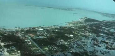 صور من الجو تظهر حجم دمار هائل خلفه إعصار "دوريان" في جزر الباهاماس