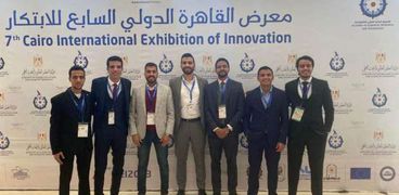 مشاركة طلاب جامعة المنيا في معرض الابتكار