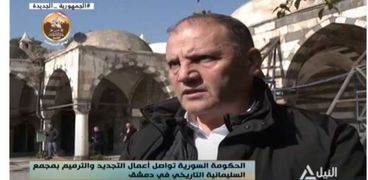 نظير عوض مدير عام الآثار والمتاحف في سوريا