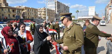 احتفال مرور الدقهلية بعيد الشرطة