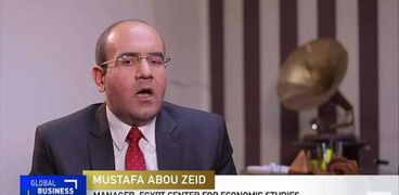 مصطفى أبو زيد مدير مركز مصر للدراسات الاقتصادية