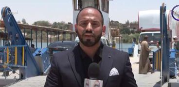 مصطفى سعد، مراسل قناة «DMC»