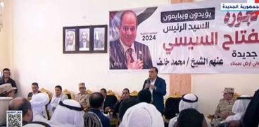 رئيس الوزراء خلال زيارته سيناء