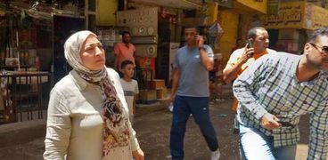 نائب محافظ القاهرة تقود حملة نظافة