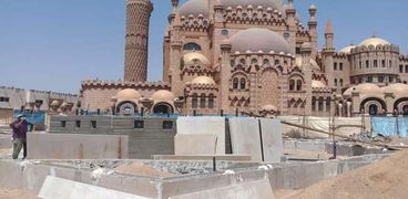تطوير مسجد الصحابة بالسوق التجاري في شرم الشيخ