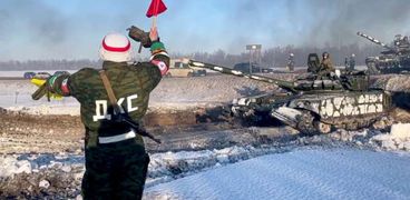 حشد القوات الروسية على الحدود الأوكرانية