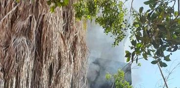 حريق بسبب إنفجار اسطوانة بوتاجاز داخل شقة بالغربية