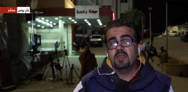 بشير جبر، مراسل قناة «القاهرة الإخبارية»