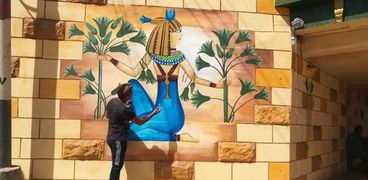 رسام المنوفية عبدالعزيز تعلب