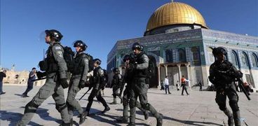 اقتحام قوات الاحتلال الإسرائيلي للمسجد الأقصى- أرشيفية