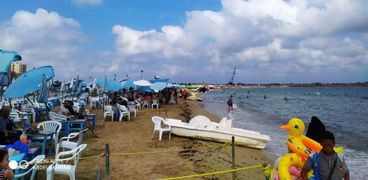 شاطئ اسحق حلمي أحد الشواطئ الآمنة في الإسكندرية