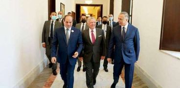 رؤساء مصر والعراق والأردن اتفقوا على زيادة التعاون في قمة بغداد