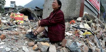 زلزال في الصين من يومين