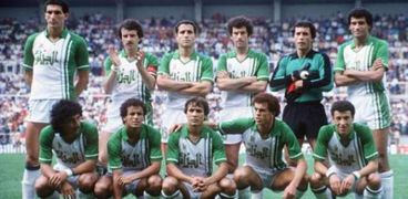 منتخب الجزائر المشارك في مونديال 82
