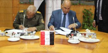رئيس جامعة كفر الشيخ يلتقى رئيس الشركوة الممصرية للرمال السوداء
