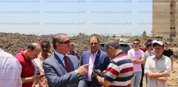 محافظ كفرالشيخ يتابع مشروع تحيا مصر