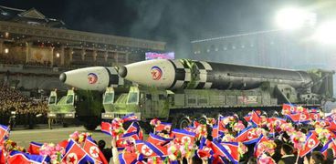 احتفالات كوريا الشمالية - صورة أرشيفية