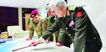 خليفة حفتر قائد الجيش الوطنى الليبى