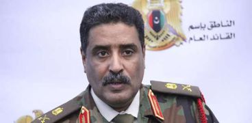 أحمد المسماري الناطق باسم الجيش الوطني الليبي