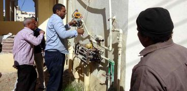 حملة لقطع المياه عن كبار المشتركين الممتنعين عن سداد فواتير المياه بسوهاج