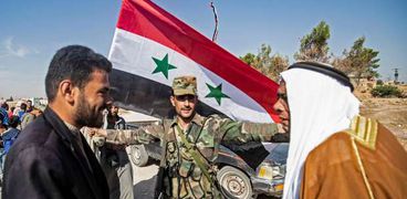 احتفاء شعبى كبير فى سوريا بعد قرار القيادة نشر الجيش لمواجهة العدوان التركى