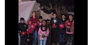 أطفال فلسطينيون