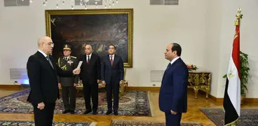 عاصم الجزار يؤدي اليمين الدستورية أمام الرئيس