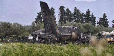 تحطم الطائرة العسكرية الجزائرية