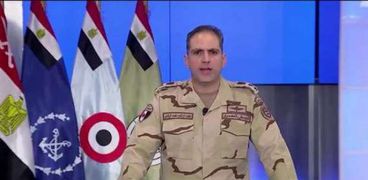 العقيد أركان حرب تامر الرفاعي المتحدث العسكري