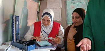 أعمال مبادرة 100 يوم صحة في محافظة الفيوم
