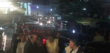 البابا تواضروس يصل إلى مطار القاهرة