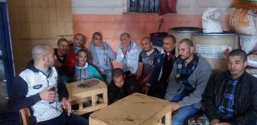 العمال المصريين العائدين من ليبيا