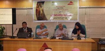 افتتاح تدريب الحفائر الأثرية وإدارة التراث بمكتبة دمنهور