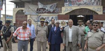 مدير أمن كفر الشيخ يقود حملة موسعة  حملة لإزالة الإشغالات